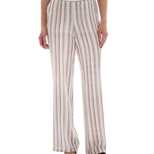 BCX White Wide-Leg Beach Pants Size M